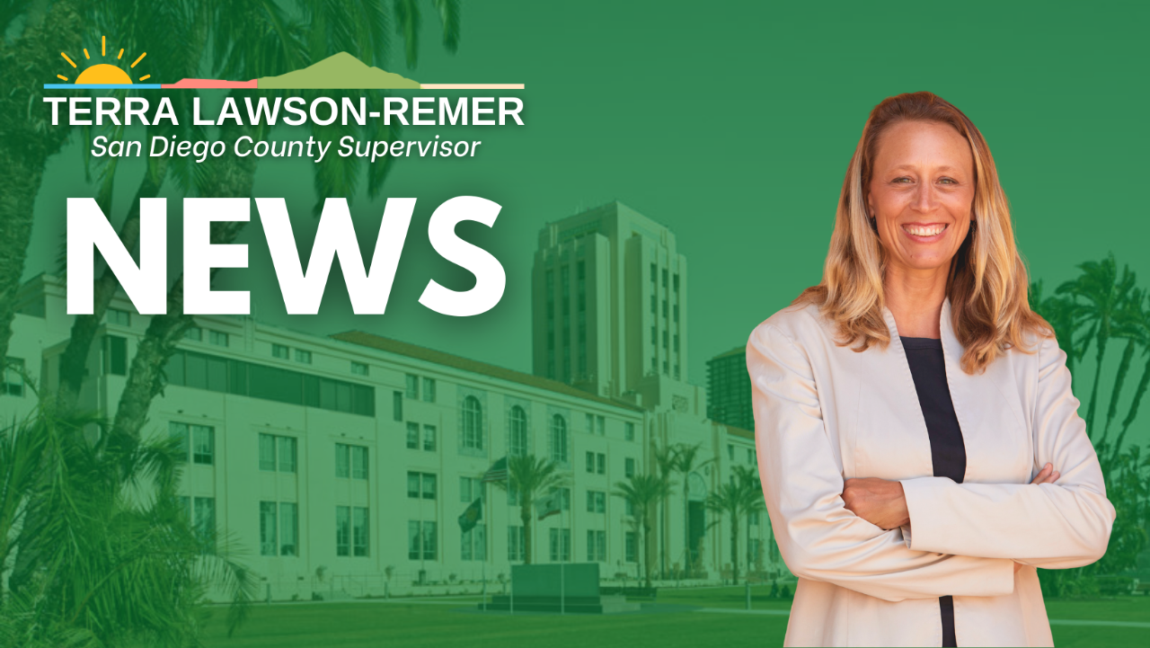 Supervisor Lawson-Remer Tonight Hosts 2nd Annual County of San Diego Menorah Lighting