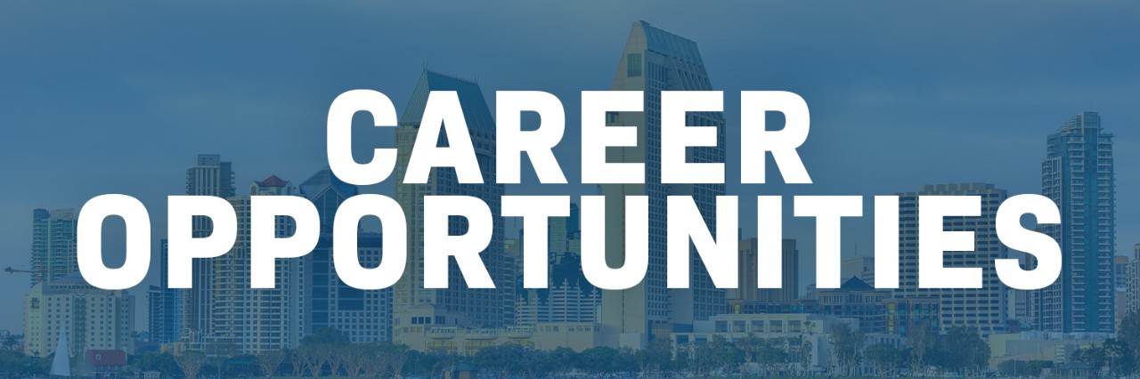 Career opportunities header