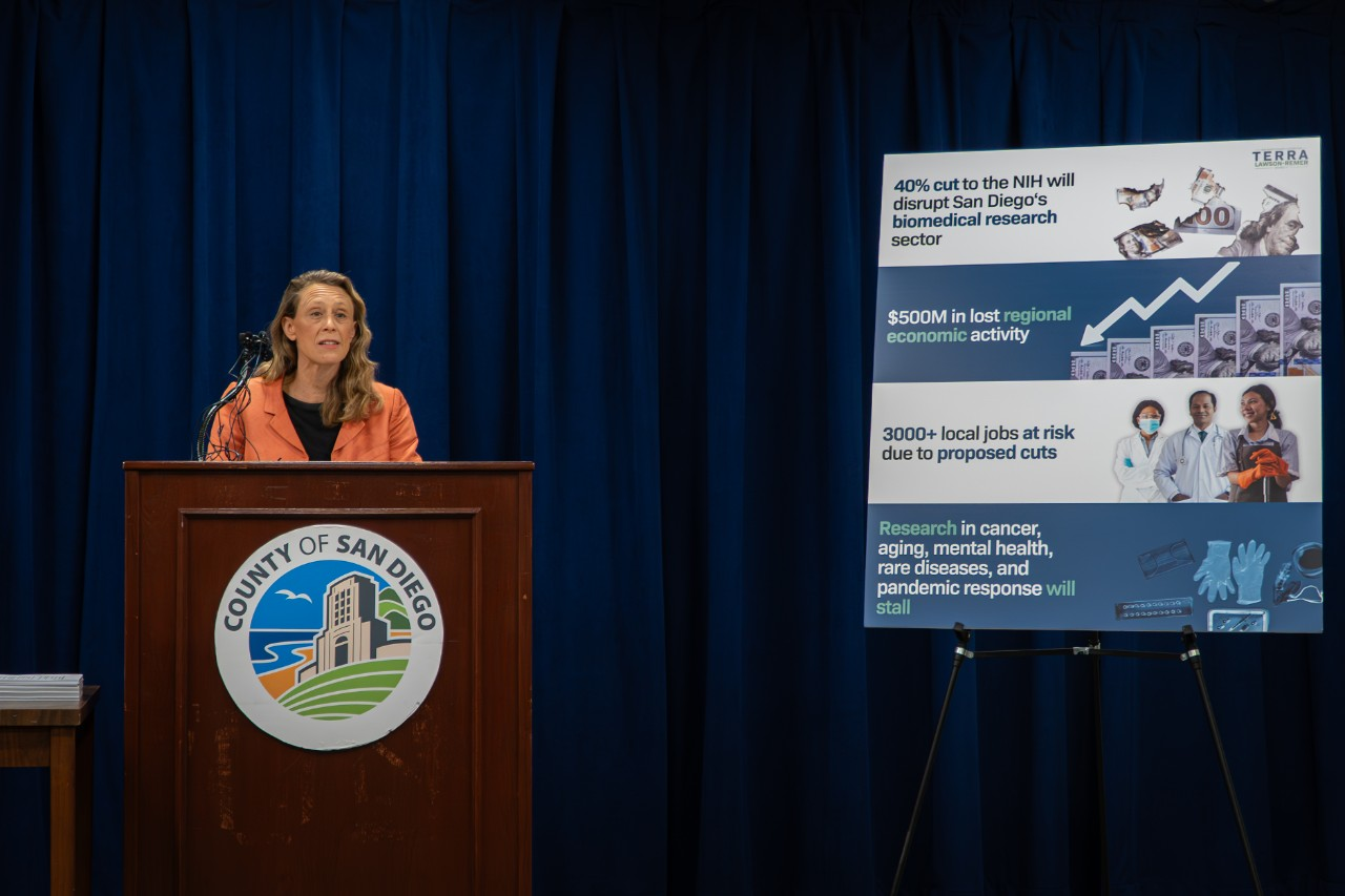San Diego Leaders, Scientists, and Patients Urge Congress to Stop NIH Cuts