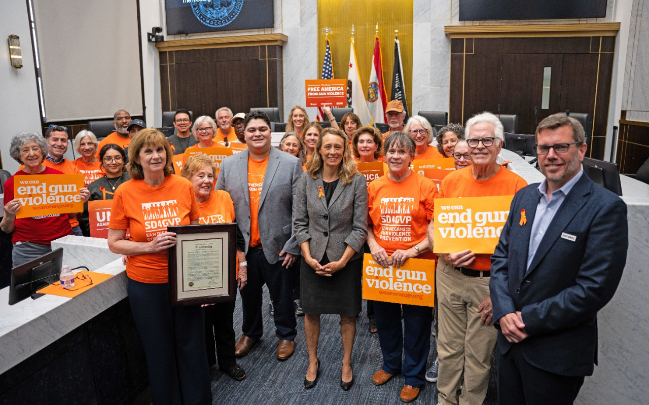 Supervisor Lawson-Remer, Gun Safety Advocates Raise Awareness, Honor Victims Of Gun Violence